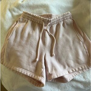 TNA CozyAF fleece shorts